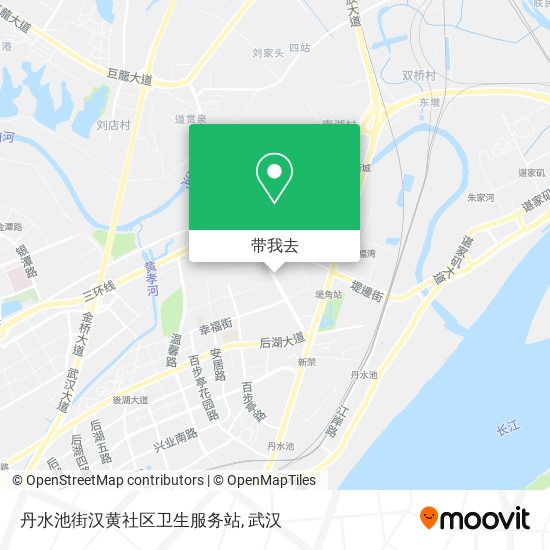 丹水池街汉黄社区卫生服务站地图