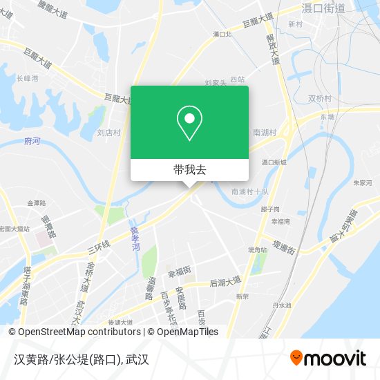 汉黄路/张公堤(路口)地图