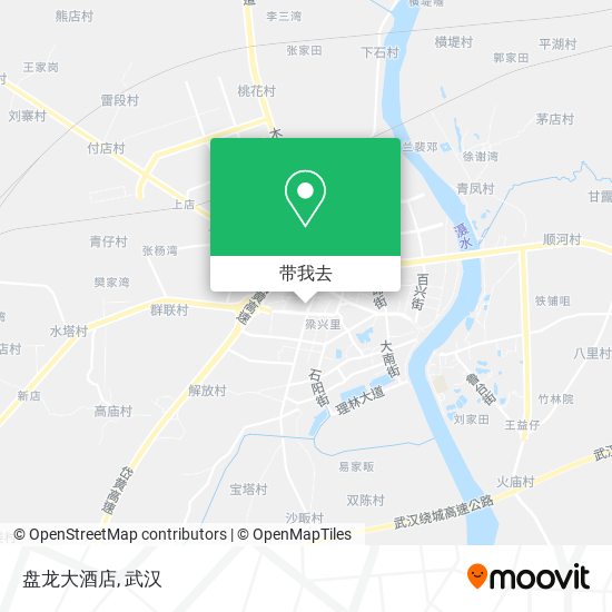 盘龙大酒店地图