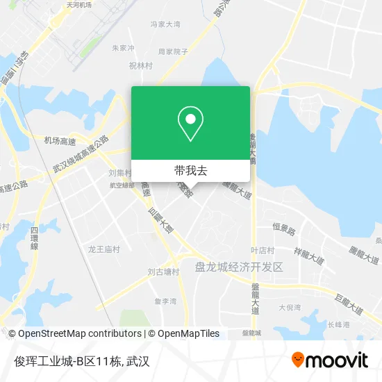俊珲工业城-B区11栋地图