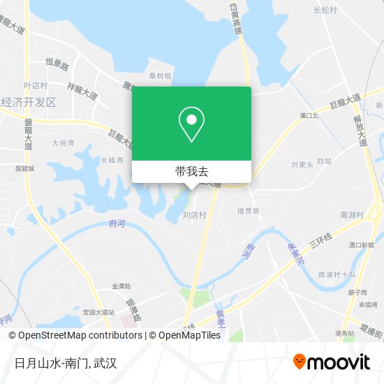 日月山水-南门地图