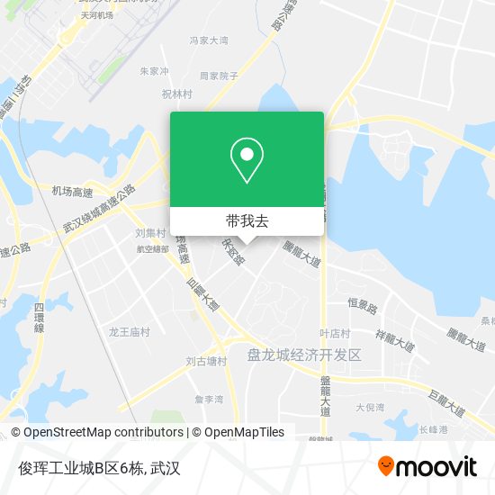 俊珲工业城B区6栋地图