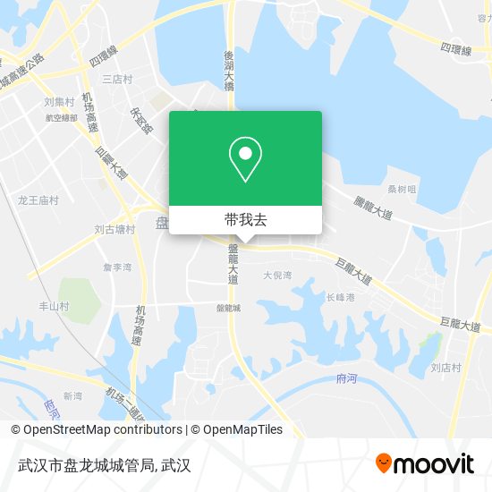 武汉市盘龙城城管局地图