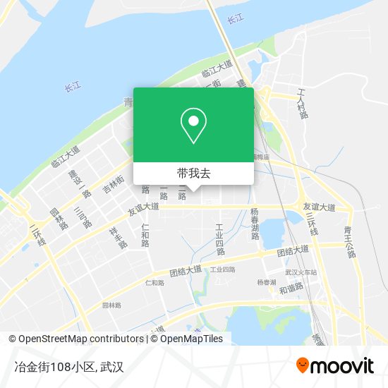 冶金街108小区地图
