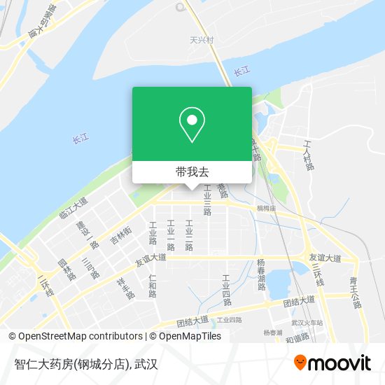 智仁大药房(钢城分店)地图