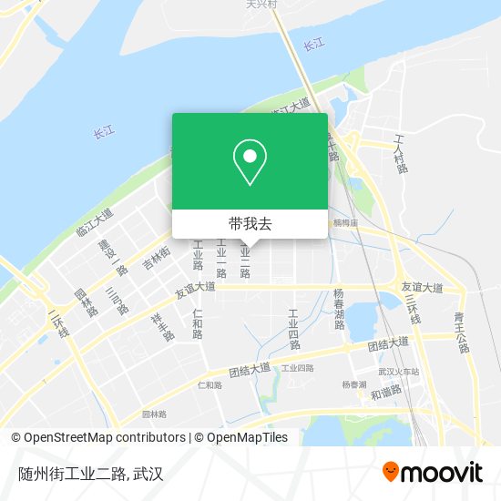 随州街工业二路地图