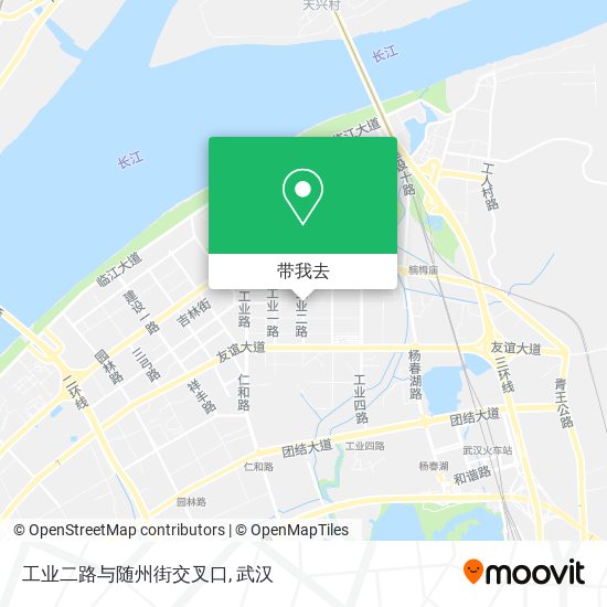 工业二路与随州街交叉口地图