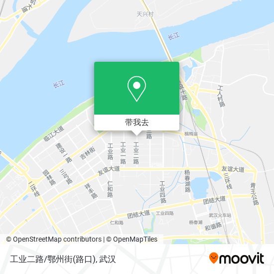 工业二路/鄂州街(路口)地图
