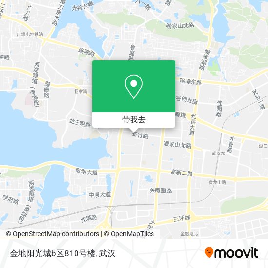 金地阳光城b区810号楼地图