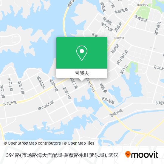 394路(市场路海天汽配城-蔷薇路永旺梦乐城)地图