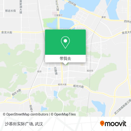 沙慕街实际广场地图