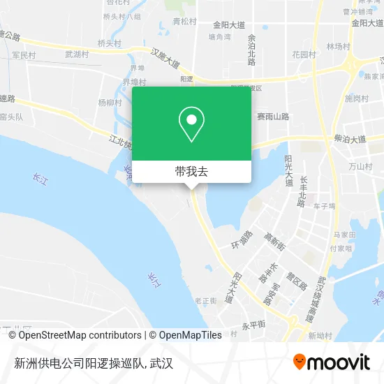 新洲供电公司阳逻操巡队地图