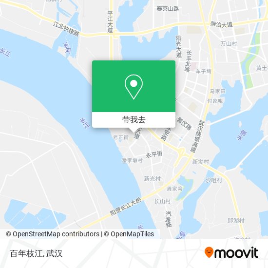 百年枝江地图