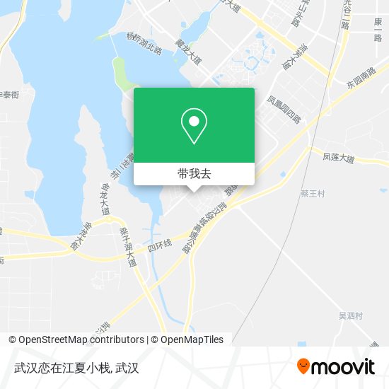 武汉恋在江夏小栈地图