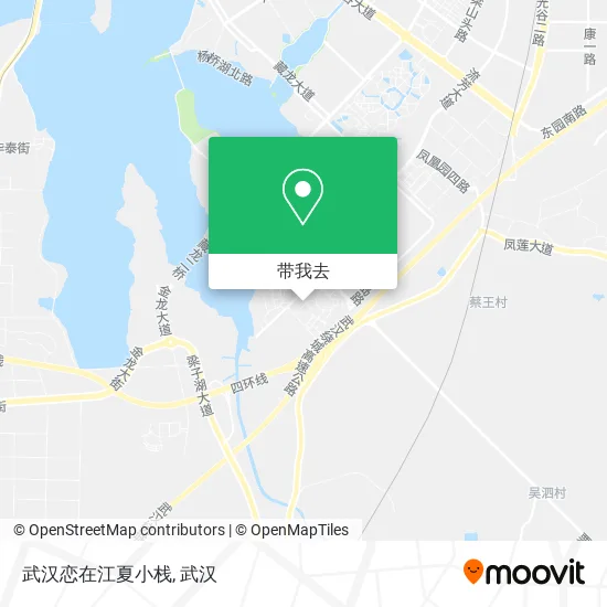武汉恋在江夏小栈地图