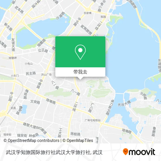 武汉学知旅国际旅行社武汉大学旅行社地图