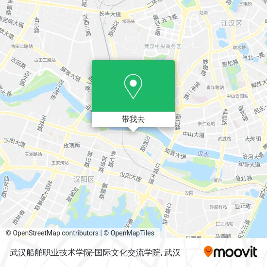 武汉船舶职业技术学院-国际文化交流学院地图