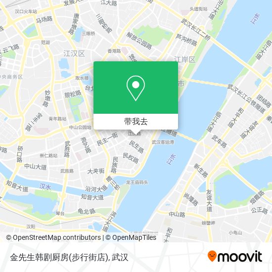 金先生韩剧厨房(步行街店)地图