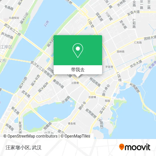 汪家墩小区地图