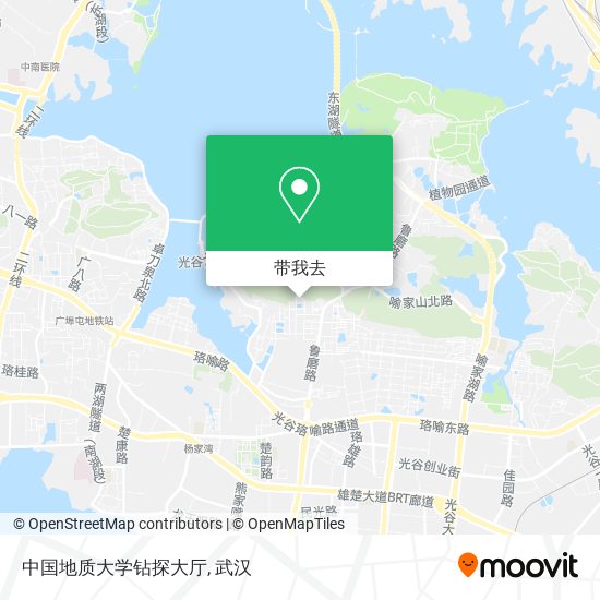 中国地质大学钻探大厅地图