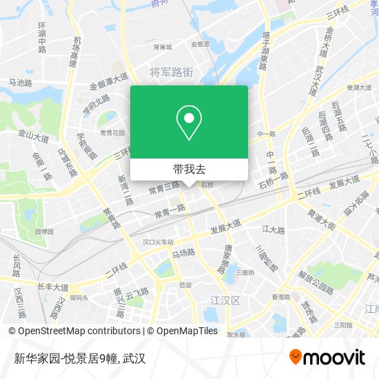 新华家园-悦景居9幢地图