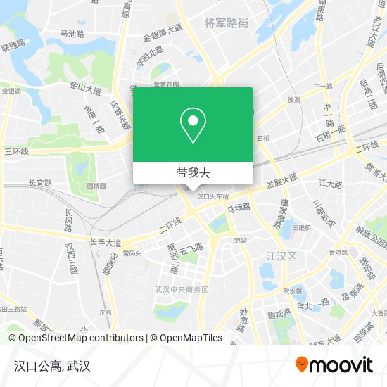 汉口公寓地图