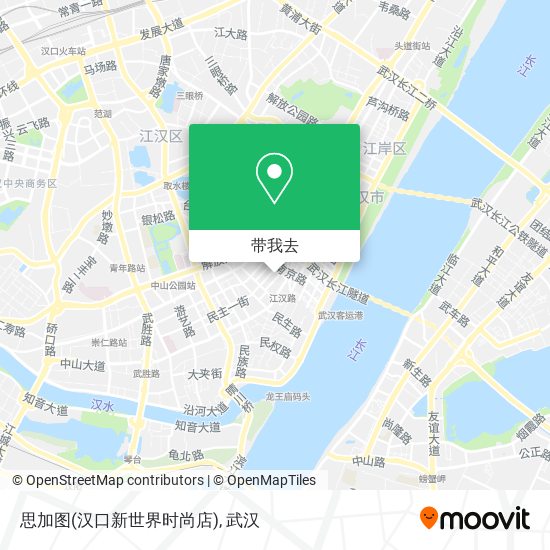 思加图(汉口新世界时尚店)地图