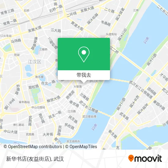 新华书店(友益街店)地图