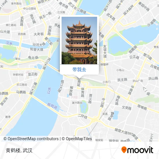 黄鹤楼地图