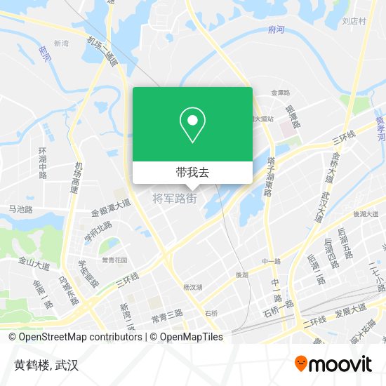 黄鹤楼地图