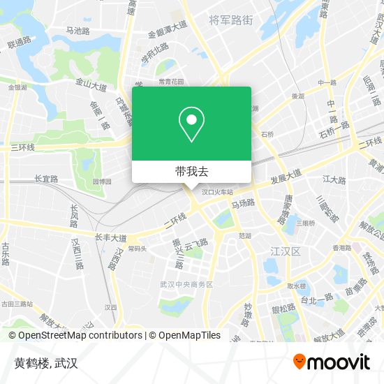 黄鹤楼地图