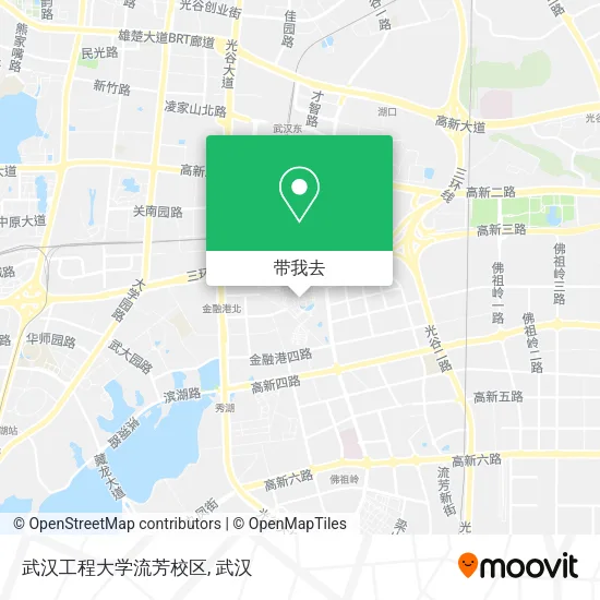 武汉工程大学流芳校区地图
