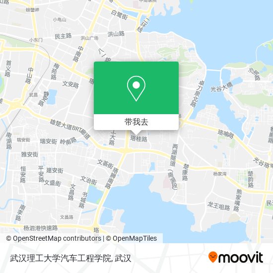 武汉理工大学汽车工程学院地图