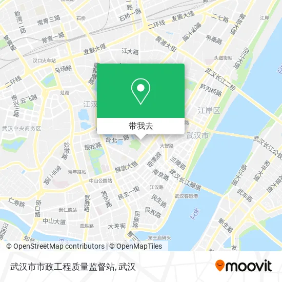 武汉市市政工程质量监督站地图