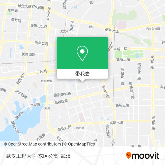 武汉工程大学-东区公寓地图