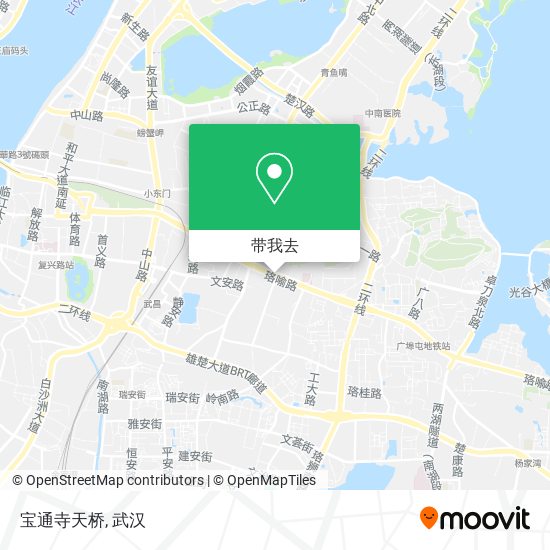 宝通寺天桥地图