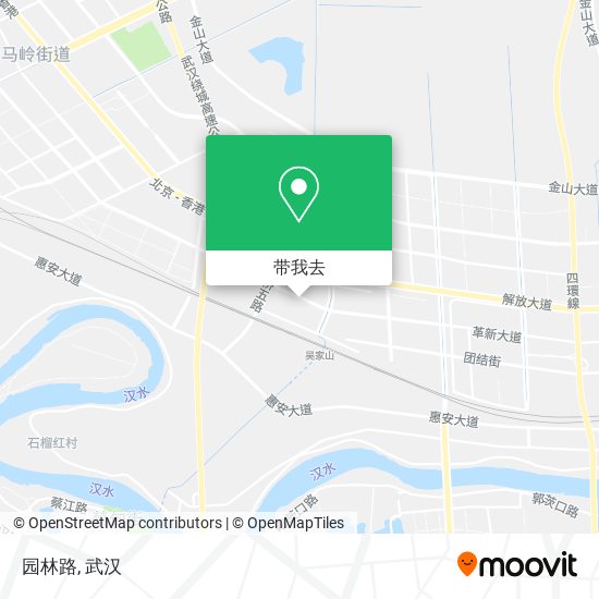 园林路地图