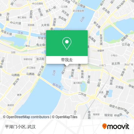 平湖门小区地图