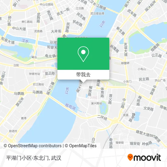 平湖门小区-东北门地图