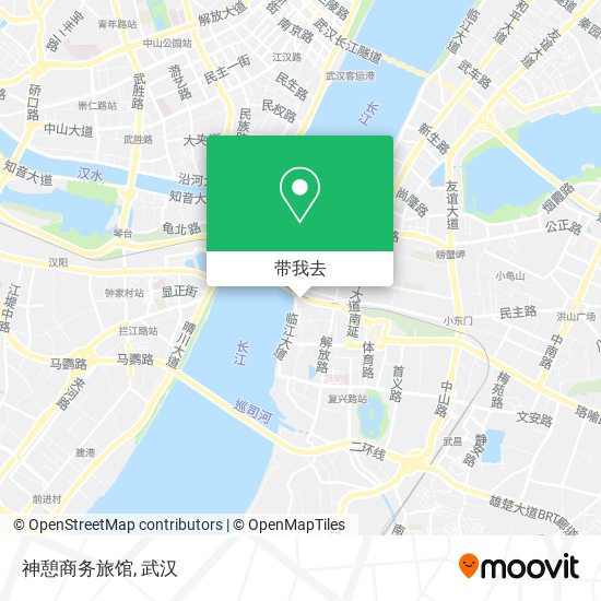 神憩商务旅馆地图