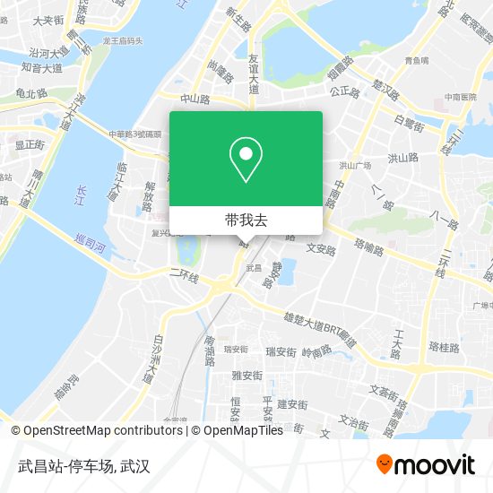 武昌站-停车场地图