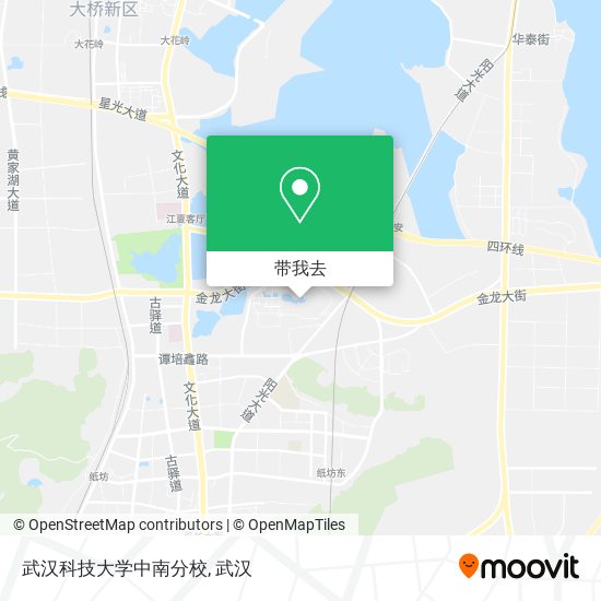 武汉科技大学中南分校地图
