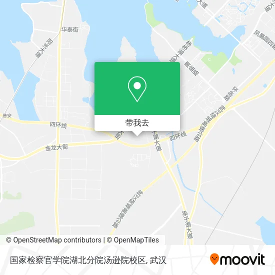 国家检察官学院湖北分院汤逊院校区地图