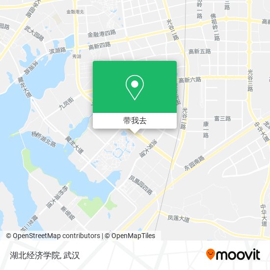 湖北经济学院地图