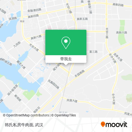 韩氏私房牛肉面地图