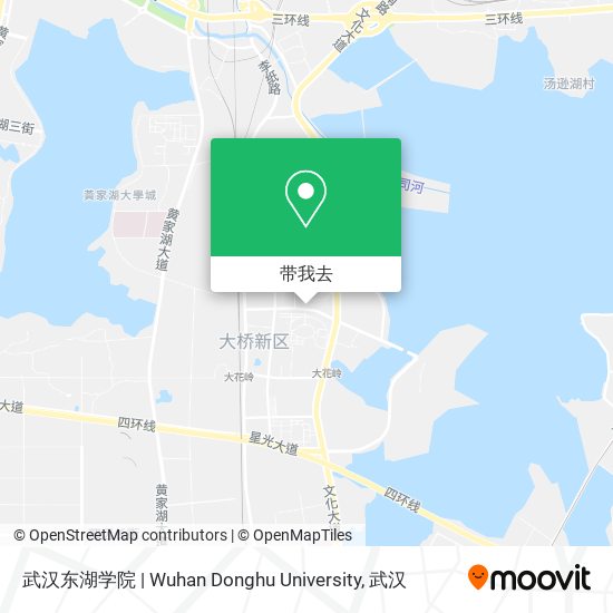 武汉东湖学院 | Wuhan Donghu University地图