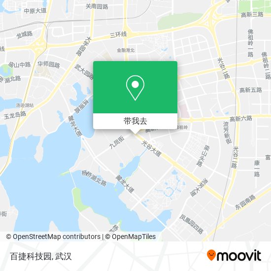 百捷科技园地图