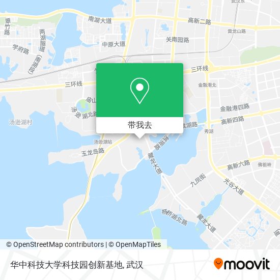 华中科技大学科技园创新基地地图