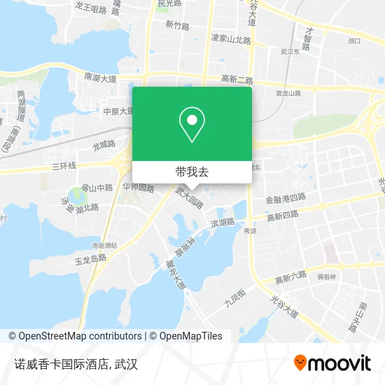诺威香卡国际酒店地图