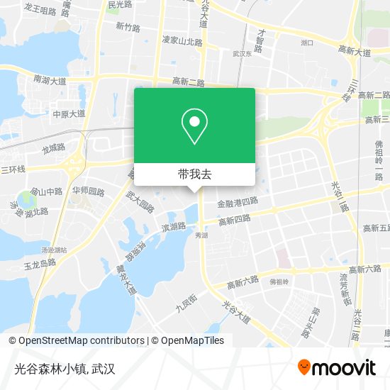光谷森林小镇地图
